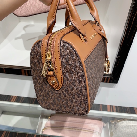 Michael Kors Signature Travel XS Duffle Crossbody - Picture 3 of 9